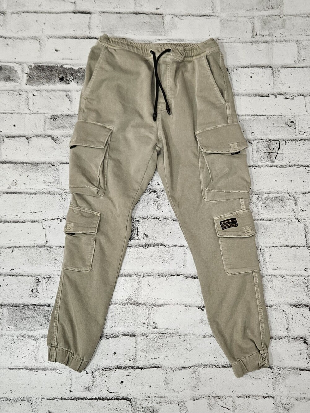 Zara Cargo Jogger Pants Small Utility Streetwear